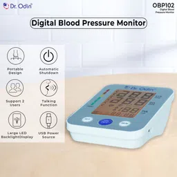 Dr. Odin OBP102 BP Monitor OBP102 White Bp Monitor image 2