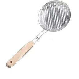 bekner Thickened stainless steel strainer, colander filter noodles , large frying net Strainer-picture-22