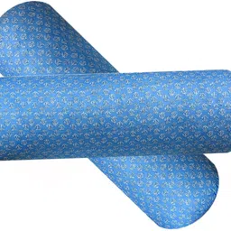 Microfibre Bolster Pack of 2 Floral Round Bolster-image-79