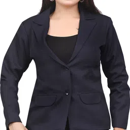 trendarc Women Self Design Single Breasted Casual, Formal, Party Blazer-picture-27