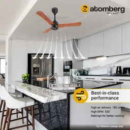 atomberg Renesa+ Ceiling Fan 5 Star 900 3 Blade Ceiling Fan image 5