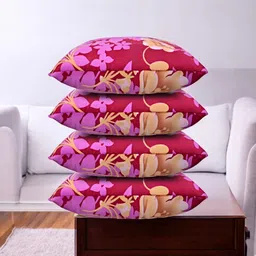 cozy palace Microfibre Sleeping Pillow Pack of 4 Solid-picture-12