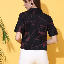 sheetal associates Women Regular Fit Printed Button Down Collar Casual Shirt image 2