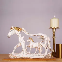 Feng Shui Galloping Horse Resin Animal Figurine by The Artment-picture-13
