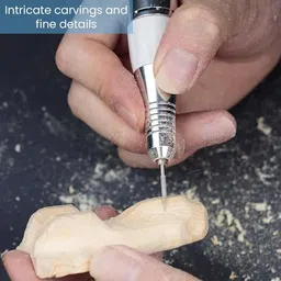 serplex Stainless Steel Carving Drill Bit Detailing Engraving Bits Rotary Carving Bits 6Pcs Carving Bits Detail Carving Bits for Dremel Rotary Tool Engraving Bit Brad Points Set image 2