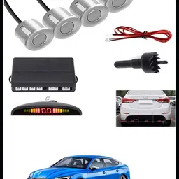 peeps store Car Premium 4 Silver Reverse Parking Sensor-AP25A919 Car Premium 4 Silver Reverse Parking Sensor-AP25A919 Parking Sensor-picture-17