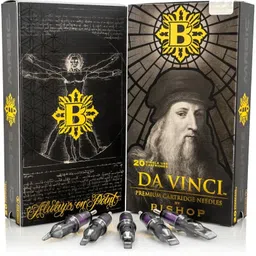 tattoo gizmo Bishop DA VINCI Premium Tattoo Cartridge Needles -1009M1 Disposable Magnum Tattoo Needles-picture-21