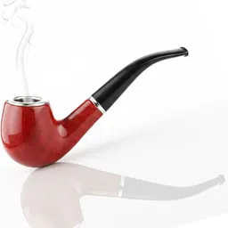 frinzoo Trendy Wooden Tobacco Pipe with Smooth Touch Smoking Cessations image 1