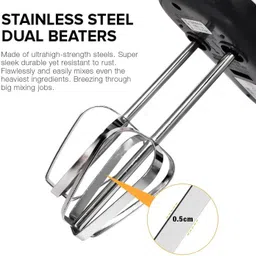 tfg 180 W Black, White Hand Blender image 5