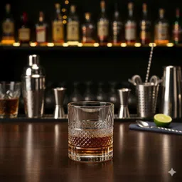 b7 creations Crystal Whiskey Glass Set Glass Water/Juice Glassew Glass Set Whisky Glass-picture-14