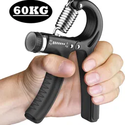 pheonix Hand Gripper with Finger Exerciser Combo for Wrist and Finger Strengthener power Fitness Accessory Kit Kit image 2