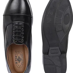 b-fox Men's Leather Officer Uniform Shoes Light Weight Ultimate Comfort Outdoors For Men image 3