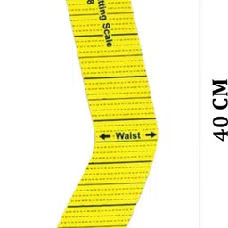 vikurajas 5 In 1 Scallop Ruler Side Fitting Scale And Sleeve Scale Ruler image 2
