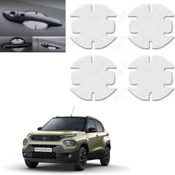 pahwaal Car Door Scratch Protection sticker finger guard (PU) Transparent for Punch Car Grab handle-picture-21