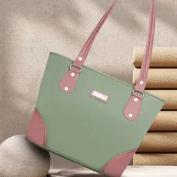 elegant Women Green, Pink Shoulder Bag-picture-28
