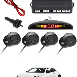 zplus Universal 4 Black Reverse Parking Sensor With LED Display For Cars-34 Safety of Passengers/Car One Alarm Kit-1804 Parking Sensor-picture-35