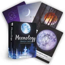 honch 44 Pieces Moonology Oracle Tarot Cards Decks and Guidebook Cards-picture-14