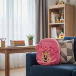 dhruv global trade Minnie Mouse Cartoon Bag for kids School Bag image 2