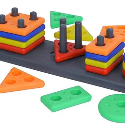 dinzopt Geometric Shape Sorting Board-picture-46
