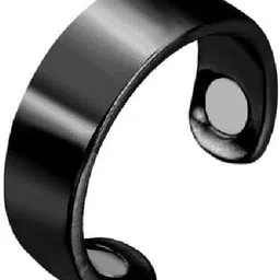 criyale Blood Sugar Control Ring Adjustable Magnetic Therapy Migraine, Stress Relief 1pc Plastic Ring-picture-22