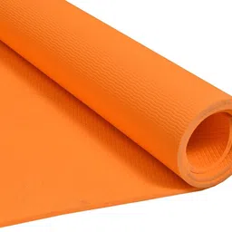 aadyasports Exercise Yoga Mat for Women & Men Washable Orange 2mm mm Yoga Mat image 4