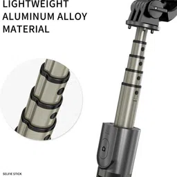 Naridream Perfect Design Led Selfie Stick S68 Bluetooth Selfie Stick image 4