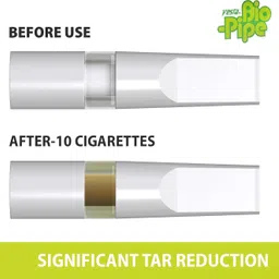 biopipe Cigarette Filter Holder Reusable & Portable Reduce Intake of Smoking Tar Plastic Outside Fitting Hookah Mouth Tip image 4