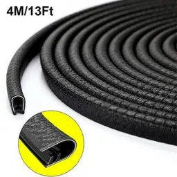 sk store Door Edge Guards U Shape Edge Trim Rubber Strip Seal Protector Car Beading Roll For Bumper-picture-12