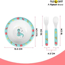 miss & chief by flipkart Baby Feeding Utensil Set with Bowl - Melamine image 5