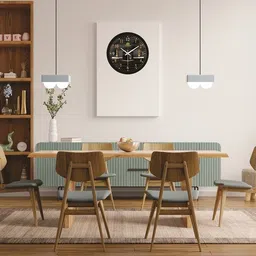 flipkart smartbuy Analog 25 cm X 25 cm Wall Clock image 5