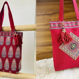 craftwell Women Pink, Maroon Messenger Bag-picture-33