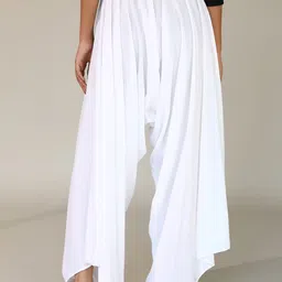 n-gal Solid Rayon Women Harem Pants image 3
