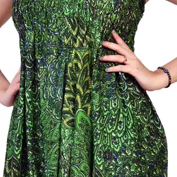 narnari Printed Rayon Women Harem Pants image 4