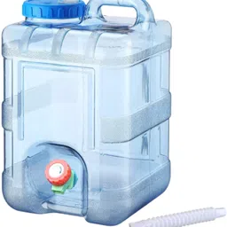 talinoz 10 L Camping Water Container with Tap portable storage barrel for Travels Bottled Water Dispenser image 1