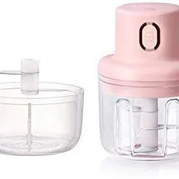 shinde crafts Intelligent ElectricGarlic Machine Mini Garlic ChopperCordlessGrinder Electric Chopper image 2