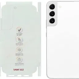 Bulkwala Back Screen Protector Membrane Scratch Guard Compatible with Samsung Galaxy S22 Mobile Skin-picture-10