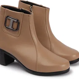 Formal Ladies Boot Shoes for Winter Season, Party Wear & Stylish Ankle Boots For Women-image-9