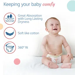 luvlap Diaper Pants Style Bogo Diaper, XXL, for babies upto 15-25Kg, Aloe Vera - XXL image 5