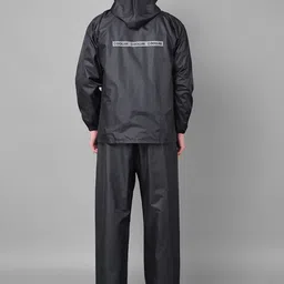 dollar Solid Men Raincoat image 2