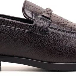 Nine Steps Men’s Suede Leather Loafers for Office, Party & Casual Wear Loafers For Men image 4