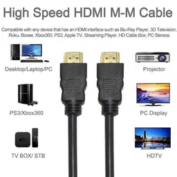 TERABYTE HDMI Cable 10 m HDMI to HDMI 8K Ultra High Speed 48Gbps 30AWG UHD Supports 8K @ 60 HZ, 4K @ 120 HZ HDCP 2.3 HDR10+ VRR DSC ALLM eARC Dolby Atmos Vision QLED 8K TV - 10 Meter image 5