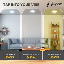 jaquar Strella Slim 12W Round Recess Down Light - Cool White (Pack of 6) Ceiling Light Ceiling Lamp image 5