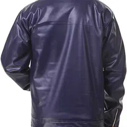 shreyatrend Men Solid Leather Jacket image 2
