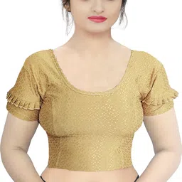 Round Neck Women Blouse-image-34