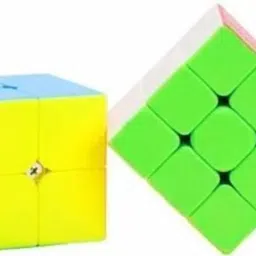 pixplay 3X3 Puzzle Cube and 2X2 Puzzle Cube (Combo Set) for Kids image 2