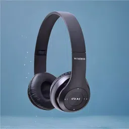 gds Foldable Bluetooth Studio with Lunar Bass Phase_MQ Bluetooth & Wired Headset-picture-24