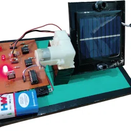 project hub Solar Sun Tracker (Single Axis ) HAND MADE Educational Electronic Hobby Kit-picture-21