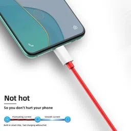 jkg USB Type C Cable 6.5 A 0.99 m original WARP CHARGING CABLE 65W/6.5A|Support Upto 65W Fast Charging image 3