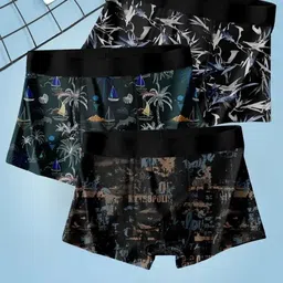 cranyer Pack of 3 Printed Men Trunk-picture-11