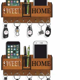 SWEET HOME DESIGNER KEY HOLDER Wood Key Holder-image-14